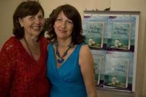 Michelle and her mum Pauline at the book launch of my debut novel